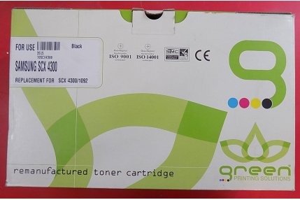  - TONER NERO 3515 TOSCX4300 M0085618 COMPATIBILE PER SAMSUNG SCX 4300 1092