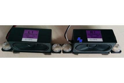 Ricambi Tv / Monitor - ALTOPARLANTI PHILIPS DESTRO E SINISTRO 242226400714 - CODICE A BARRE 19Y9P1