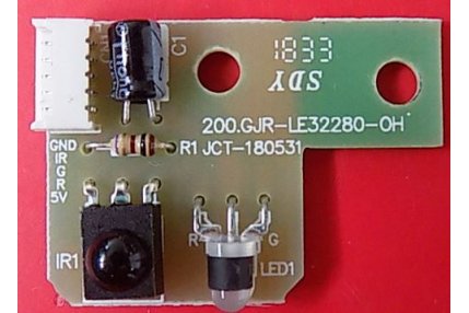 Ricevitori IR e Modulini Led on TV - Ricevitore Ir Led Tele System 200.GJR-LE32280-0H JCT-180531Smontato da Tv Nuovo