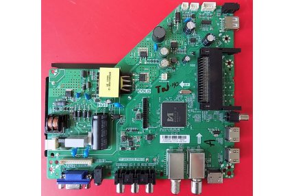 Main e DVBT TV - Main Smart Tech TP.MS3663S.PB818Codice a barre C19030061 V320BJ8-Q01Smontata da Tv Nuovo
