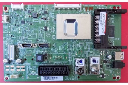 Main e DVBT TV - Main Panasonic 715G9249-M0C-002-004TCodice a barre 705TQJPL228Smontata da Tv nuovo