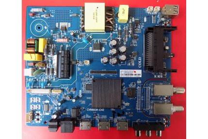 Main e DVBT TV - Main Hyundai CV6683H-E42Codice a barre 7.T6683HE42100.3B0