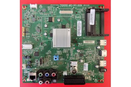 Main e DVBT TV - Main Philips 715G6165-M01-001-005K WK 1439 006LP0474290A Codice a barre CBPFF7WBA8CT