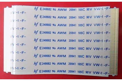 Flat - Flat Hisense con gancetti 33 x 55 mm - 60 pin Smontato da Tv Nuovo