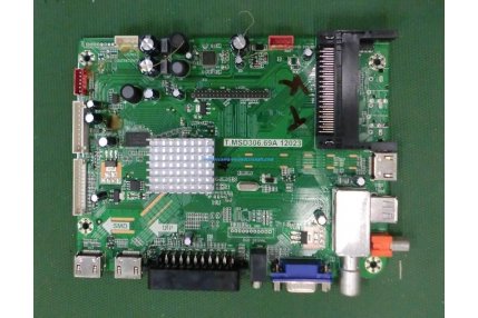 Main e DVBT TV - Main KIWIE T.MSD306.69A 12023 Codice a barre 1A2D0702 Smontata da Tv Nuovo
