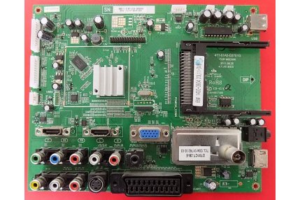 Main e DVBT TV - Main DIKOM 471-01A5-D3701G MSD306 Codice a barre 941-11T7-95412G