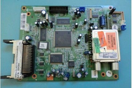 Main e DVBT TV - Main TOSHIBA 16PING08 Codice a barre 20315075