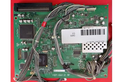 Main e DVBT TV - Main SONY 1-862-621-11 Codice a barre A1052753D
