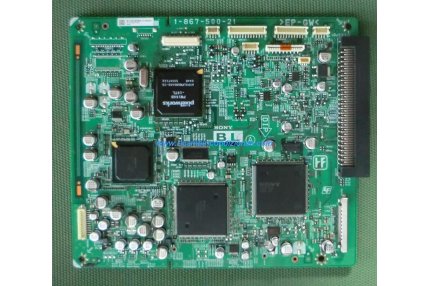 Main e DVBT TV - Main SONY 1-867-500-21 W160 Codice a barre A1101820D