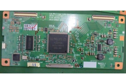  - T-Con LG LC370WX1-LC320W01 6870C-0060G Codice a barre 0821A2