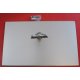 Base Tv LOEWE TABLE STAND CID COMFORT 55 71632 B 00 ALU SILVER Completa di viti Piccolo difetto angolo posteriore destro