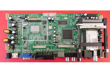  - Main DIKOM HK-7050-CI-V4.1-B Codice a barre TSP7050V41BXX Smontata da Tv Nuovo