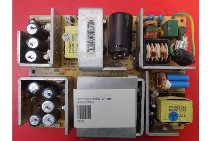  - Alimentatore SONIC OPV-0005 REV E Codice a barre 220 020 2210