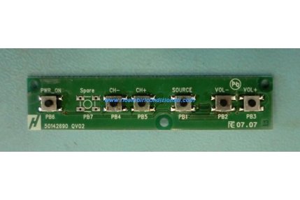 Tastiere TV - Tastiera HANTAREX 50142690 QV02