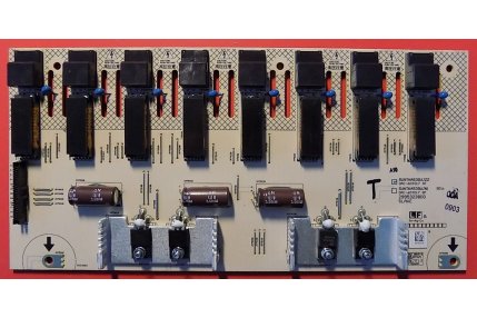 Inverter / Led Driver TV - Inverter SHARP RUNTKA539WJZZ DAC-60T017 AF REV 00A Codice a barre 091005532B