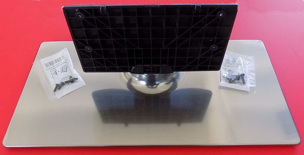 Supporto TV Da Tavolo In Vetro Nero Per LG 32LV355T &ndash; Base Sostitutiva Need4Spares