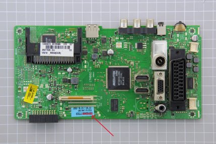 Main e DVBT TV - Main Vestel 17MB821a - 23102466