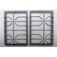Set 2 griglie poggia pentola piano cottura in ghisa AEG Electrolux ARA-3546328-01 sx - ARA-3546328-02 dx