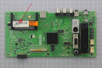 Main e DVBT TV - Main Telefunken vestel 17MB55 - 23182832