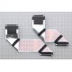 Coppia cavi Flat LVDS FFC TCL Main-Tcon - 165mm + 200mm - 60pin - SCFFC2024042301 - SCFFC2024042303