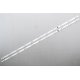 Kit 2 Barre led LG SSC_Y25 UHD OD30 43UA75_BOE_S - LC43490149A