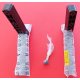 Base Tv LG Staffa Destra MEZ66089417 e Staffa Sinistra MEZ66089416 REV01 Completa di viti Smontata da Tv Nuovo
