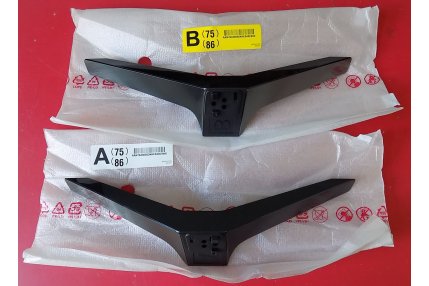  - Base Tv LG Staffa A AAN76430605 e Staffa B AAN76430606 Completa di viti Smontata da Tv Nuovo