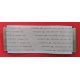 FLAT CON GANCETTI 26 X 79 mm - 50 pin