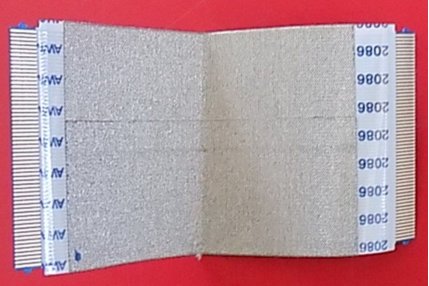  - FLAT HAIER CON GANCETTI 33 X 65 mm - 60 pin