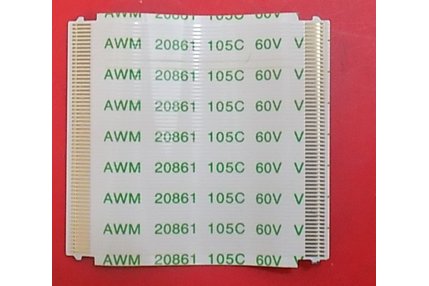  - FLAT LG CON GANCETTI 30 X 35 mm - 60 pin 69.39T20.F02