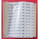 FLAT SAMSUNG CON GANCETTI T-CON - PANNELLO 43 X 45 mm - 80 pin