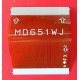 FLAT SHARP CON GANCETTI 40 X 57 mm - 80 pin MD651WJ