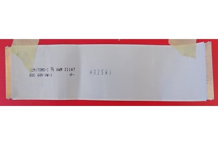  - FLAT SHARP CON GANCETTI MAIN - T-CON 41 X 155 mm - 80 pin - CODICE A BARRE H025WJ