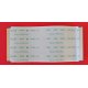 Flat Sharp con gancetti31 X 70 mm - 60 pin Codice 69.42T09.F01 F02