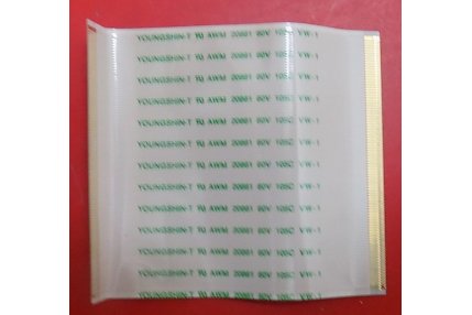  - FLAT SONY 50 X 60 mm - 95 pin 2334 - CODICE A BARRE 7BMCD11 LSY400HF01-K01-R01
