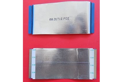  - FLAT SONY CON GANCETTI 33 X 72 mm - 60 pin 69.31T12.F02