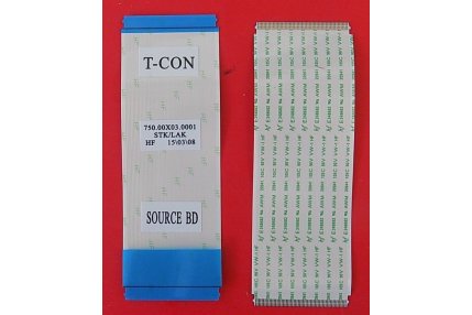 - FLAT SONY CON GANCETTI MAIN - T-CON 31 X 94 mm - 60 pin 750.00X03.0001