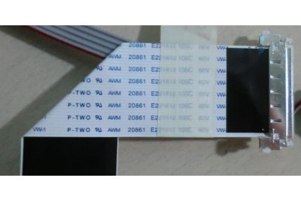  - FLAT TELEFUNKEN CON GANCETTO MAIN - T-CON 31 X 198 mm - 30 pin