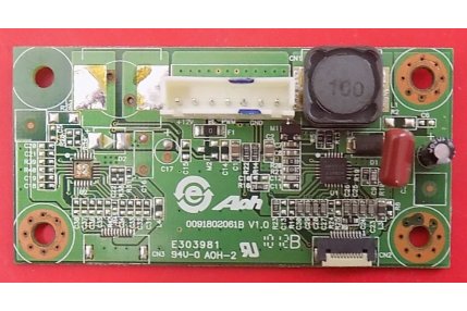 Inverter / Led Driver TV - INVERTER HAIER 0091802061B V1.0 - CODICE A BARRE 4837FDA3B