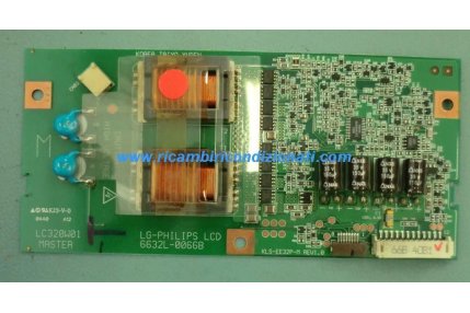 Inverter / Led Driver TV - INVERTER LG-PHILIPS LCD 6632L-0066B LC320W01 MASTER KLS-EE32P-M REV 1.0