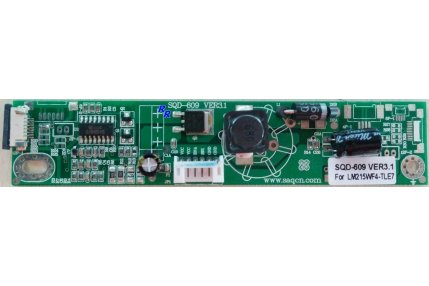 Inverter / Led Driver TV - INVERTER SQD-609 VER3.1 - PER TV KIWIE NINETEEN TVC LED 18.5 | DIKOM LEDTV-W19