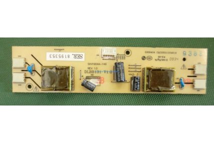 Inverter / Led Driver TV - INVERTER TREVI E202404 CQC03001004819 SHV1904A-149 REV 1.0 DLBB131 V1.0