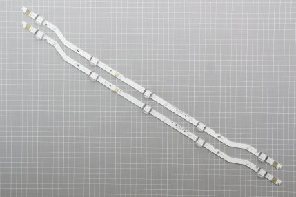 Barre Led - Kit nr.2 Barre Led Samsung L1_N5K_C2H_FAM_S5(1)_R1.0_S1D_100_LM41-00616A Codice QR 46575A Smontate da Tv Nuovo