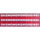 Kit nr.3 Barre Led LG SSC_Trident_43UK65_S SSC_43UK65(LGD)_8LED_SVL430A62_REV1.0 originale Nuove