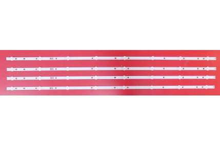 Barre Led - Kit nr.4 Barre Led Philips LB43104 V0_02 Codice QR 210BZ08D0133FHD00L Smontate da Tv Nuovo