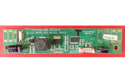  - LED DRIVER DICRA T15.127202-00R CX-LED DRIVER_8CH_HA7202_VER 1.0