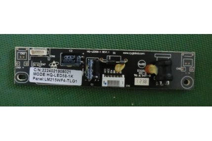  - LED DRIVER MY TV HQ-LED-1K REV1.1 - CODICE A BARRE 2224021908021 PANNELLO LM215WF4-TLG1