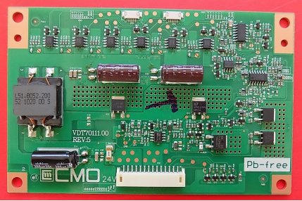 Inverter / Led Driver TV - LED DRIVER SHARP VDT70111.00 REV 5 - CODICE A BARRE D045818