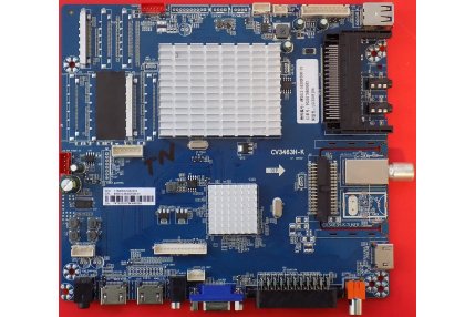 Main e DVBT TV - MAIN AKAI CV3463H-K - CODICE A BARRE 8W2012 5530DFD 00-01 LSC550FJ06 NUOVA