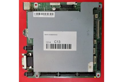 Main e DVBT TV - MAIN KD890 V0805 02 - CODICE A BARRE KD890WE02